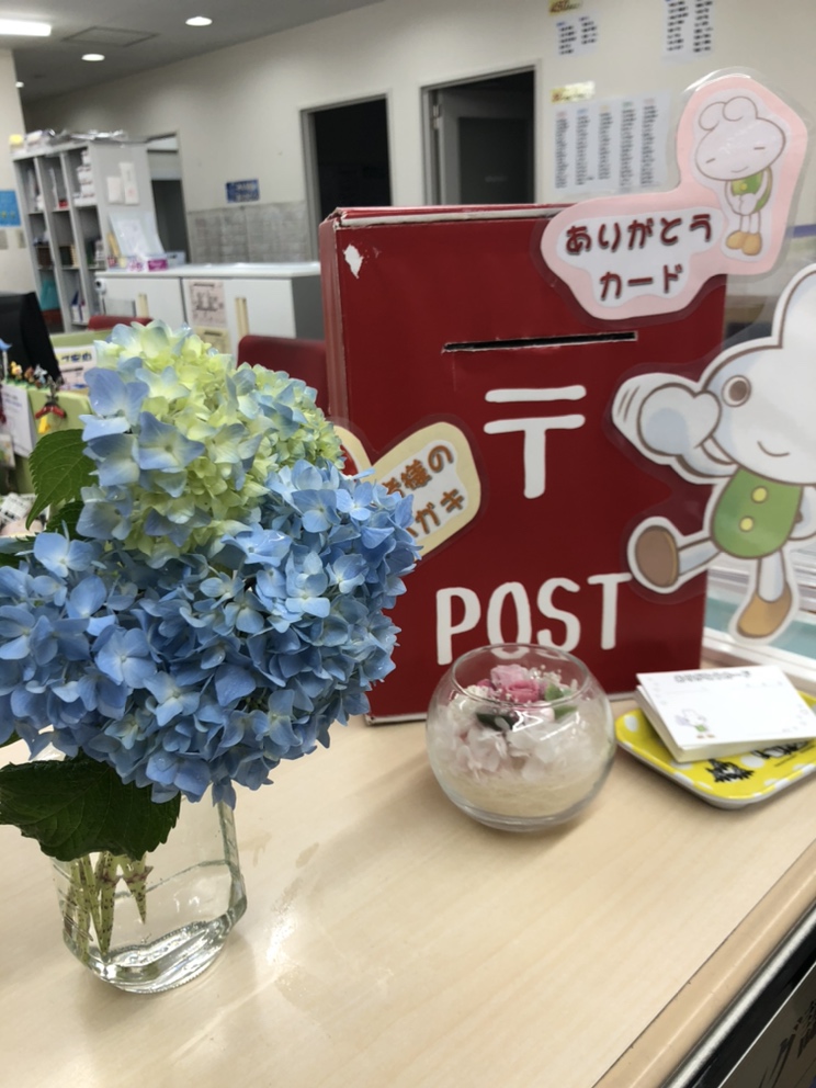 ありがとうカードも設置しています！